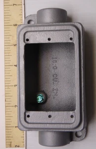 Appleton Emerson APP FS-1-75 3/4” 1-GANG CAST DEVICE Mall Iron FS-FD CS DEV - Picture 1 of 3