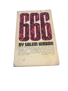 666 Salem Kirban 1970 2nd Printing End Times Paperback - Picture 1 of 6