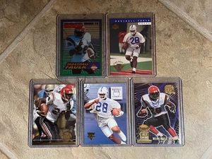 Marshall Faulk Rookie Card Lot (x9) - Picture 1 of 4
