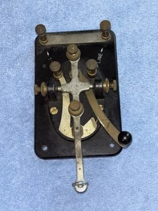 Vintage J-38 US Army Signal Corps Telegraph Key WWII Era Morse Code Collectible - Zdjęcie 1 z 6
