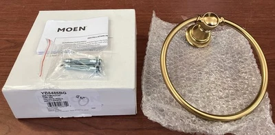 Anillo Toalla Oro Cepillado Weymouth MOEN YB8486BG NUEVO B228 Foto 1 de 4