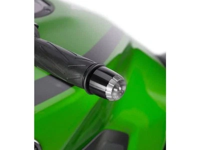 Extremos de barra de propulsor Puig negros y tapas plateadas Honda CBR1000 RR Fireblade SP2 17-19 Foto 1 de 4