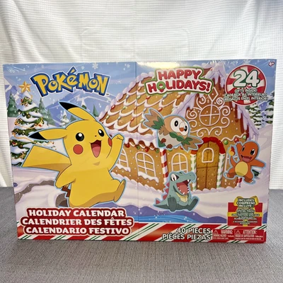 Pokemon Advent Calendar 2023 Happy Holidays 24 Gifts 40 Total Pcs - BN Sealed!! - Image 1 of 4