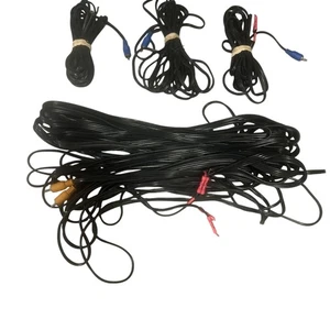 4x Bose Cube Speaker Wire/ Cable Set 1x 50ft Rear & 3x 20ft Front (Black) - Picture 1 of 4