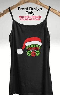 Camiseta sin mangas Santa’s Little Ho Ho Camisola | Lencería navideña | Envío gratuito Foto 1 de 4