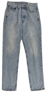 Rag & Bone Size 26x30 Maya High Rise Slim Button Fly Jeans Montaukhl Blue - Picture 1 of 17