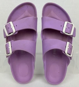 BIRKENSTOCK Arizona EVA Purple Slide Sandals Lilac Slip-ons Womens US 8/EU 38 - Picture 1 of 11