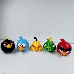 Angry Birds Figuren 5 Stück Jazwares 2019 Button Activated Mouths Game Pack - Bild 1 von 12