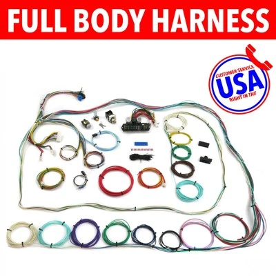 67 - 72 Chevrolet C10 C15 Rear Coil Truck Wire Harness Upgrade Kit fits painless - Image 1 of 2