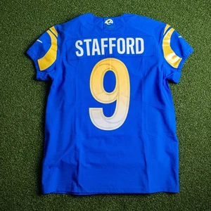 2021 Los Angeles Rams Nike Authentic Vapor Elite Matt Stafford NFL Jersey S:44/L - Picture 1 of 18
