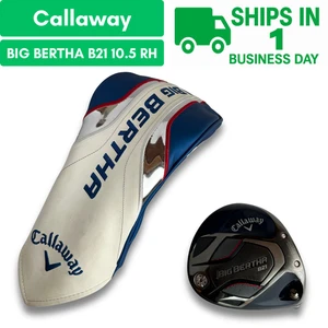Callaway Big Bertha B21 10.5 degree Driver Head Only RH Headcover USED FAST SHIP - Picture 1 of 24