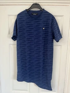 Philipp Plein Homme T Shirt Uomo Blu L - Foto 1 di 10