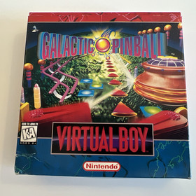 Galactic Pinball (Nintendo Virtual Boy, 1995) - Complete
