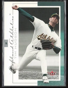 Tim Hudson 2001 Fleer genuino #79 Oakland Athletics - Imagen 1 de 2