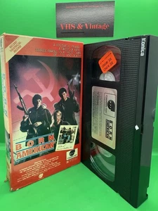 Born American (VHS 1986) Mike Norris, Steve Durham, David Coburn, Russian Border - Picture 1 of 5