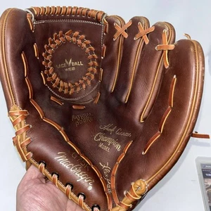 MacGregor G75K Hank Aaron Champion Modell Baseball Handschuh RH Überwurf Vintage Leder - Bild 1 von 16