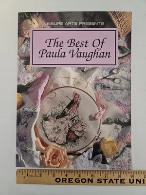The Best of Paula Vaughan Cross Stitch Pattern Book 26 Charts 128 Pages Trade PB - image 1 of 4