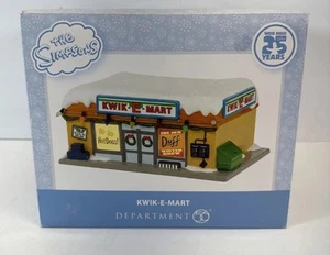 The Simpsons Department 56 Kwik-E-Mart Christmas Village House 2013 Rare  - Picture 1 of 7