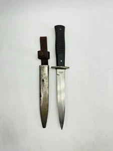 WW1 German Nahkampfmesser TRENCH KNIFE DAGGER Solingen Gottlieb Hammesfahr Foche - Picture 1 of 23