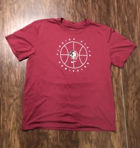 FSU Florida State Seminoles Nike Dri Basketball T Shirt Men’s XL FSU - Picture 1 of 4