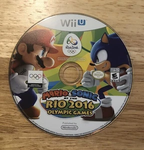 MARIO & SONIC at the RIO 2016 OLYMPIC GAMES (Nintendo Wii U, 2016) Disc Only - Picture 1 of 1