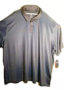 Reebok ~ Golf Dress Shirt mit Speedwicking Tech ~ Navy Blau ~ Größe: 6XL ~ Neu mit Etikett - Bild 1 von 7