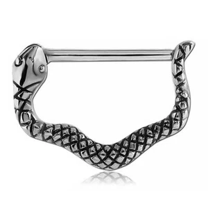 Étrier de téton acier clicker Serpent - Imagen 1 de 3