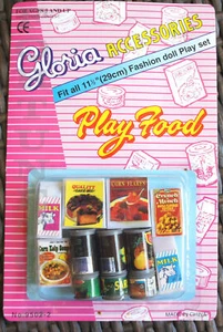 NEW TWO GLORIA  DOLL HOUSE FURNITURE  Can Food Accessories (95022) Playsets - Picture 1 of 1