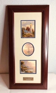 Thomas Kinkade Das Meer der Ruhe Bibliothek Ausgabe von Home Interiors 23 x 11 - Bild 1 von 7