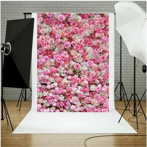 HOT 1.5x2.1m Fotostudio Hintergrund Hintergrundstoff Fotohintergrund Rosen DE - Bild 1 von 2