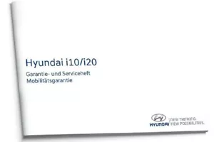 Hyundai i10 i20 libretto di servizio tedesco - Foto 1 di 5