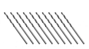 Twist drill bit set 10pc 1mm High Speed Metric Tool  Drill Bit Set Plastic Wood - Picture 1 of 2