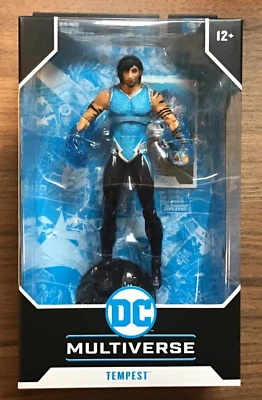 Figura de acción Tempest (Titans Rebirth) DC Multiverse Wave 21 escala de 7 pulgadas Foto 1 de 4