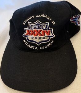 1999 Tennessee Titans 2000 Super Bowl XXXIV NEW Football hat cap