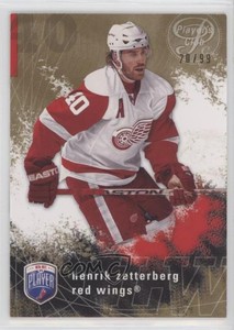 2007-08 Upper Deck Be a Player Player's Club /99 Henrik Zetterberg #71