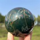 560G Natural Ocean Jasper Ball Reiki Quartz Crystal Sphere Decor Healing Gift