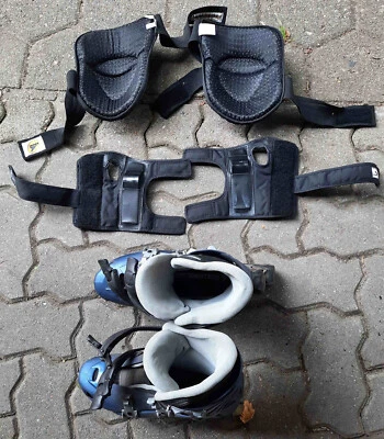 1 Paar Rollerblades, Gr. 40 inkl. Knieschoner und Handprotektoren - Bild 1 von 4