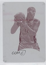 2012-13 Panini National Treasures Printing Plate Magenta 1/1 Greg Monroe #94 1u6