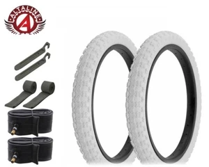 ALTALINE HIGH PERFORMANCE BICYCLE WIRE BEAD TIRE 18 X 2.125 BMX COMP III 8PC SET - Picture 1 of 10