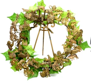 Petit Choses Tutte le stagioni Corona Ottone Animale Vacanze Natale Halloween Raro - Foto 1 di 8