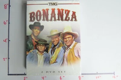 "Bonanza" 2 Disk Set NEW FACTORY SEALED DVD Movie Scratch Free Guaranteed Play - Image 1 of 4