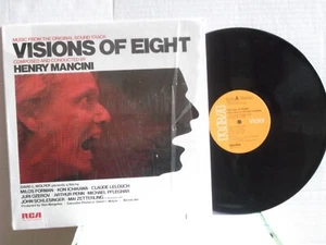 Henry Mancini,RCA,"Visions Of Eight",US,LP,stereo,In Shrink,1972 movie score,M- - Picture 1 of 1