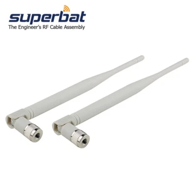 2-Pack 5GHz WiFi 5dBi RP-SMA Female Antenna for IP Security Camera WiFi Router - Image 1 of 4