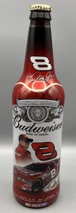 BOTELLA DE CERVEZA VACÍA DALE WONHARDT JR. NASCAR VIDRIO CONMEMORATIVO BUDWEISER - Imagen 1 de 5