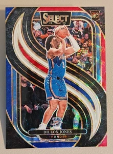 2024-25 Panini Select - Premier Level Dillon Jones #200 Tri - Color Prizm (RC) - Bild 1 von 2