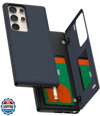 GOOSPERY Parachoques Magnético para Puerta Compatible con Funda Galaxy S23 Ultra, Tarjetero Foto 1 de 4