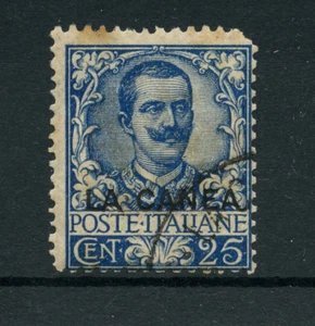 Francobolli 1905 - LOTTO18693 - LA CANEA - 25c.  AZZURRO - USATO - Imagen 1 de 4