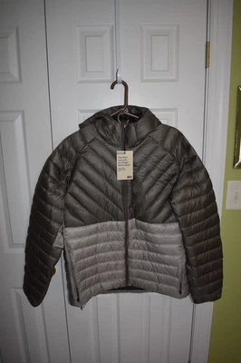 REI Coop Magma 850 Down Hoodie Jacket Charcoal/Grey Mens XL NWT - Image 1 of 4