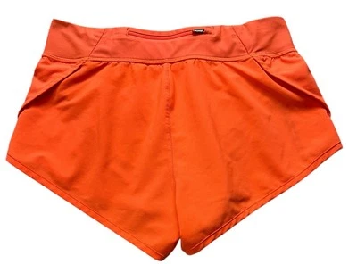 Under Armour Womens Speedpocket Shorts 1323872 836 Orange Fitted Heatgear - Image 1 of 4