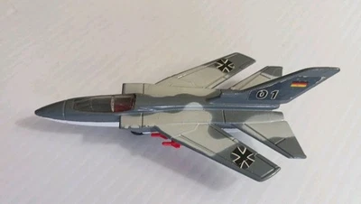 Vintage Matchbox Lesney Die Cast German Tornado SB 22 F132 Fighter Jet 1977 - Image 1 of 4